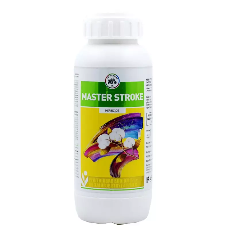 Master Stroke Quizalofop-Ethyl 4% + Pyrithiobac Sodium 6%-(Insecticides (india) Ltd)