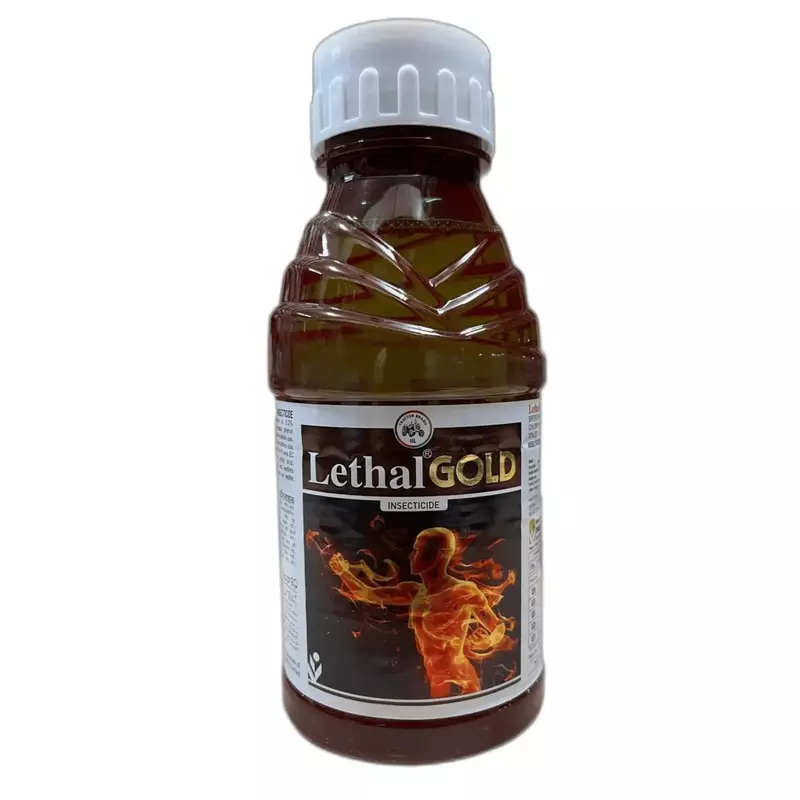 Lethal Gold Benfenthrin 3% + Chloropyriphos 30% Ec-(Insecticides (india) Ltd)