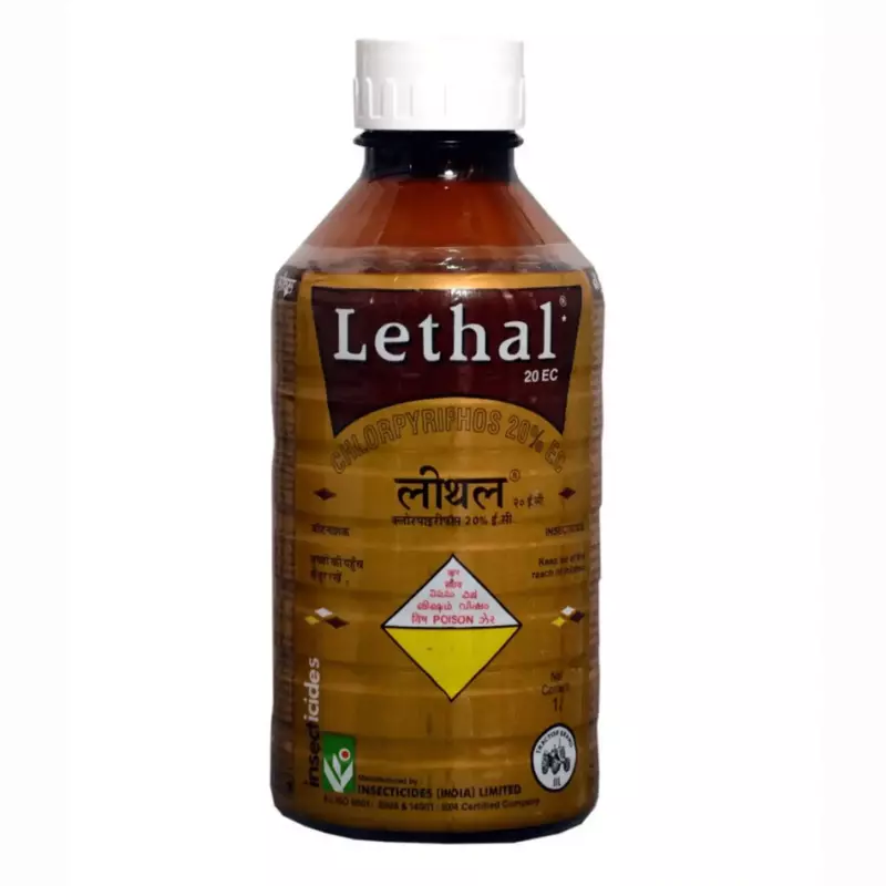 Lethal Chlorpyriphos 20% Ec-(Insecticides (india) Ltd)