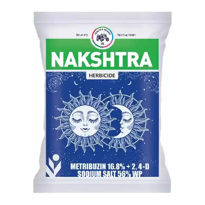 Nakshtra Metribuzin 16.8% + 2,4-Sodium Salt 56% Wp-(Insecticides (india) Ltd)